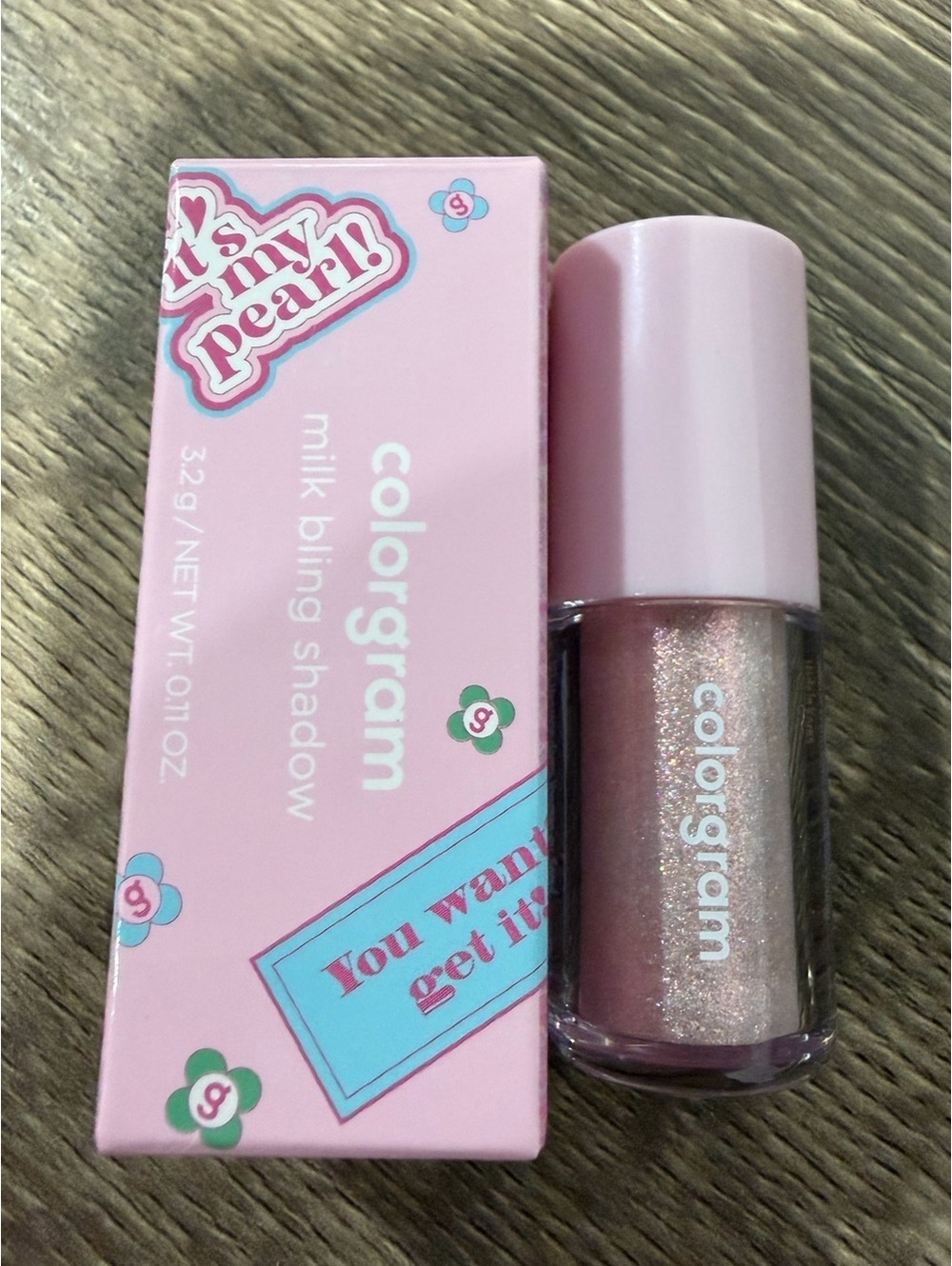 Colorgram Milk Bling Shadow in Shade 14 Cool Pink Ending